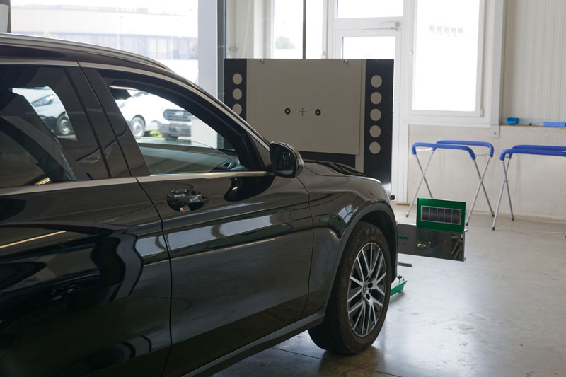 Kalibrierung nach dem Windschutzscheiben Tausch